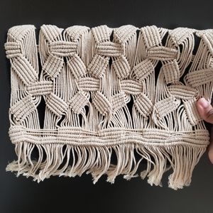 Playa Macrame Clutch